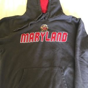 UNIVERSITY OF MARYLAND hooded sweatshirt